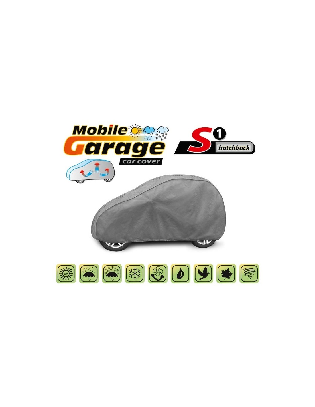 Funda exterior para coche Mobile Garage S1 Hatchback