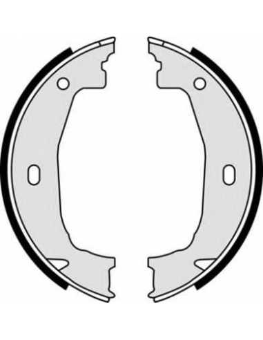 Zapata de freno eje trasero BREMBO S 06 510 - BMW 1