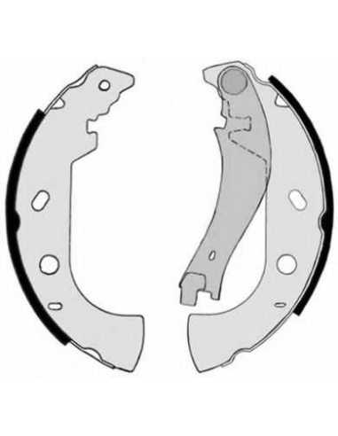 Zapata de freno eje trasero BREMBO S 23 514 - FIAT MAREA