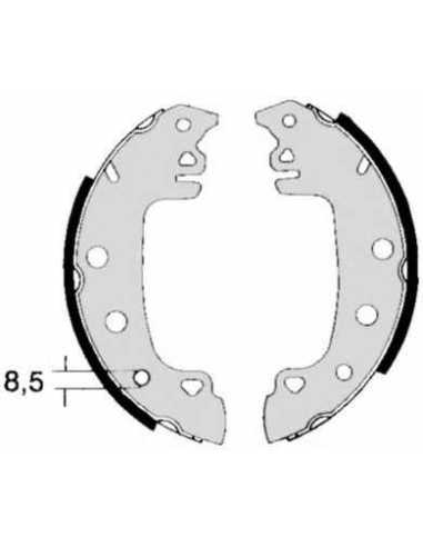 Zapata de freno eje trasero BREMBO S 23 538 - FIAT ARGENTA Sedán