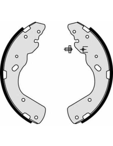 Zapata de freno eje trasero BREMBO S 23 576 - MAZDA PROCEED / DRIFTER