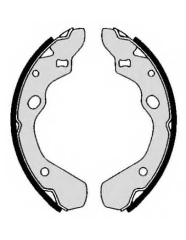 Zapata de freno eje trasero BREMBO S 49 504 - MAZDA ASTINA IV