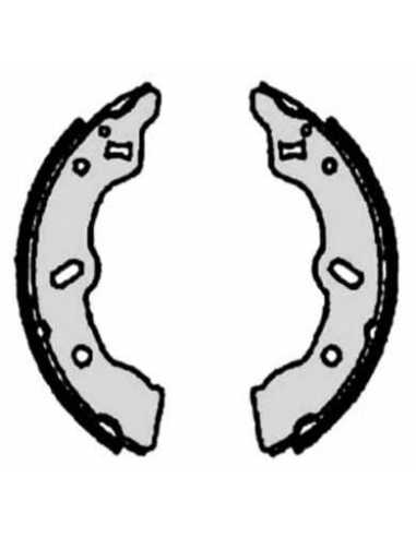 Zapata de freno eje trasero BREMBO S 49 505 - MAZDA 121 Mk II