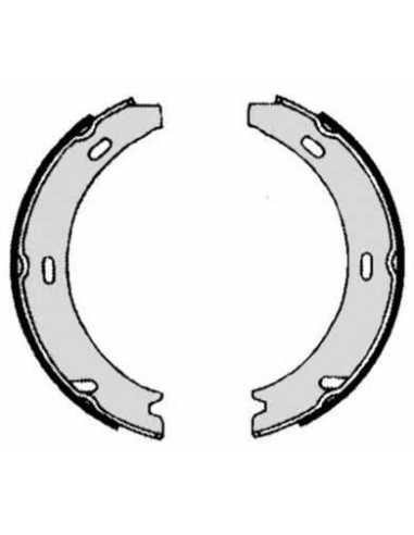 Zapata de freno eje trasero BREMBO S 50 502 - CHRYSLER CROSSFIRE
