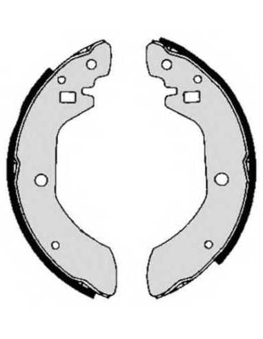 Zapata de freno eje trasero BREMBO S 56 501 - NISSAN BLUEBIRD Hatchback