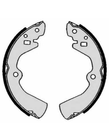 Zapata de freno eje trasero BREMBO S 56 516 - NISSAN BLUEBIRD Hatchback