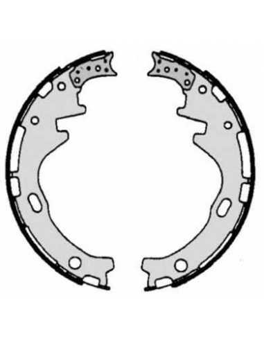 Zapata de freno eje trasero BREMBO S 56 526 - NISSAN NAVARA Pick-up