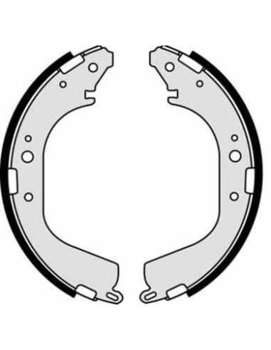 Zapata de freno eje trasero BREMBO S 56 532 - TOYOTA LAND CRUISER