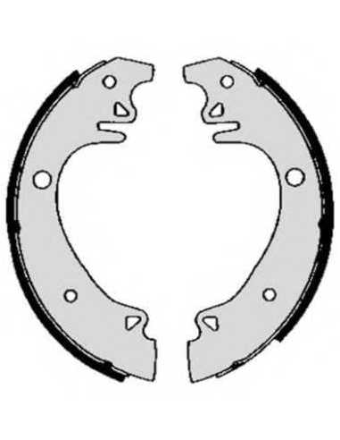 Zapata de freno eje trasero BREMBO S 61 509 - PEUGEOT 505