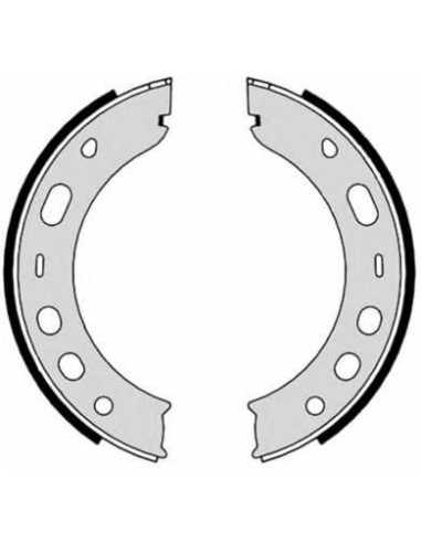 Zapata de freno eje trasero BREMBO S 65 503 - PORSCHE 911 Targa