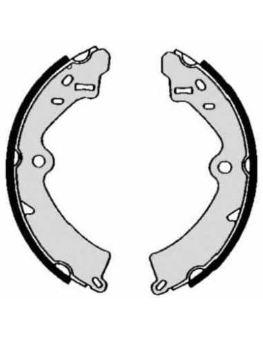 Zapata de freno eje trasero BREMBO S 79 508 - SUZUKI SAMURAI