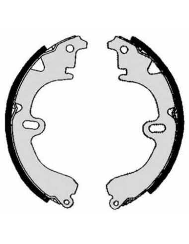Zapata de freno eje trasero BREMBO S 83 504 - TOYOTA COROLLA FX Fastback