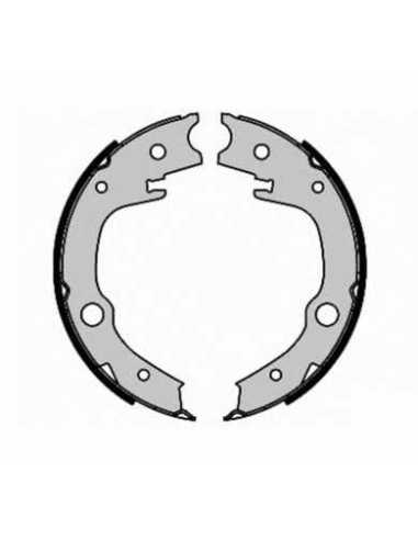 Zapata de freno eje trasero BREMBO S 83 551 - TOYOTA AVENSIS Sedán