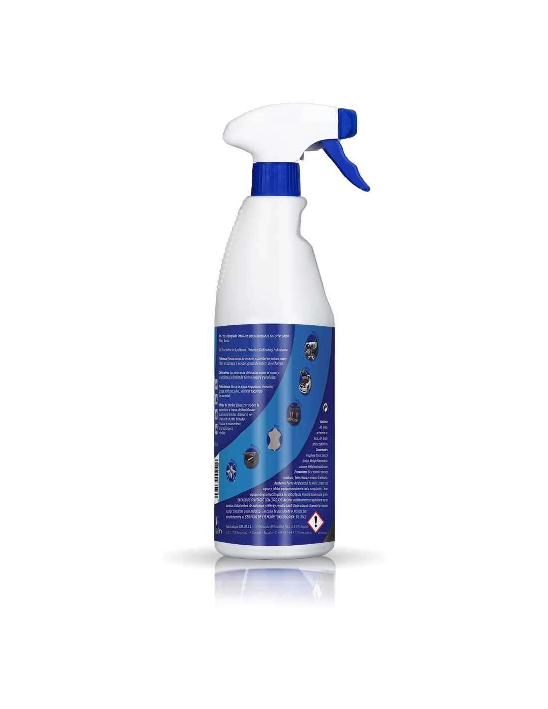 ▷ 361 Limpiador Todo Uso Coche Sisbrill  El mejor limpiador de uso directo  para todas las superficies de tu vehículo – Higiene industrial