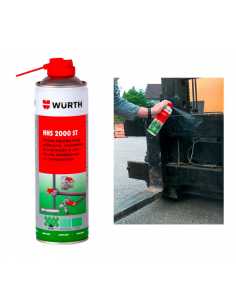 Antihumos diesel limpiador de inyectores Wurth, 300ml