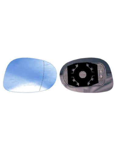 Retrovisor cristal+base Fiat Bravo (07-)