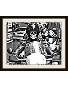 Sotocasco calavera  para moto