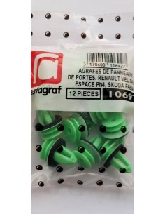Restagraf Grapas para paneles de puerta coche  Renault,  Skoda  - 10692