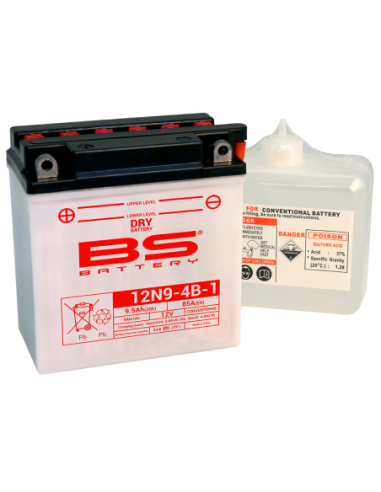 Batería BS Battery 12N9-4B-1 - 12 V/9
