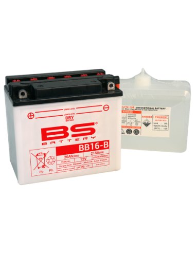 Batería BS Battery YB16-B - 12 V/19