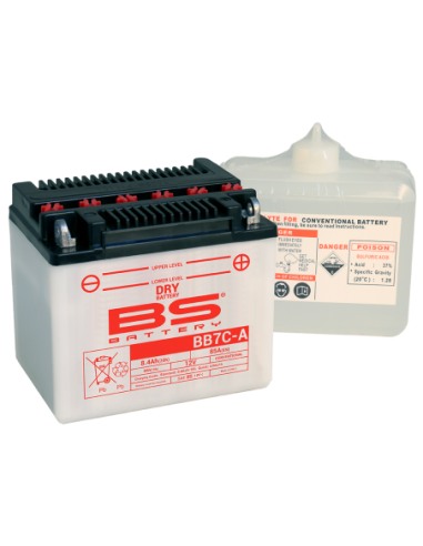 Batería BS Battery YB7C-A - 12 V/8