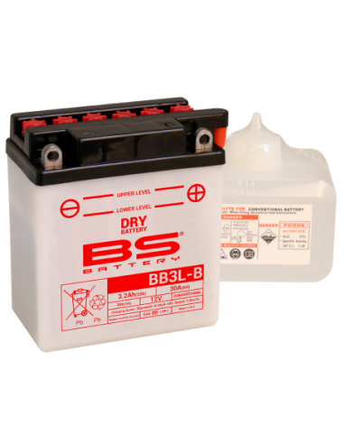 Batería BS Battery BS BB3L-B - YB3L-B - 12 V/3