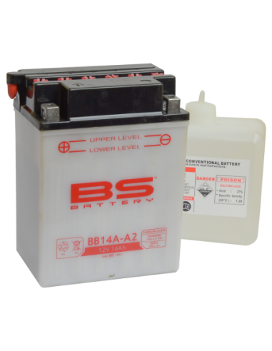 Batería BS Battery YB14A-A2 (Fresh Pack) - 12 V/14