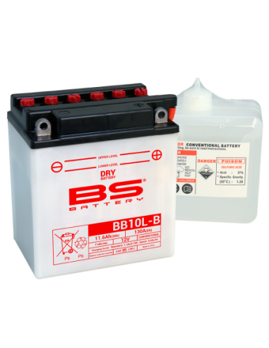 Batería BS Battery BB10L-B (Fresh Pack) - YB10L-B2 - 12 V/11