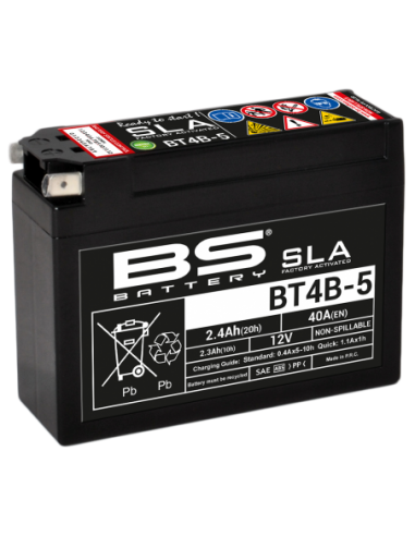 Batería BS Battery SLA BT4B-5 (FA) - YT4B-5 - 12 V/2