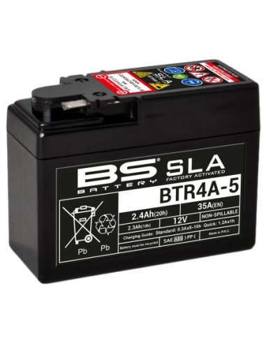 Batería BS Battery SLA BTR4A-5 (FA) - YTR4A-5 - 12 V/2