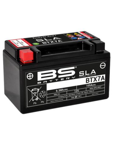 Batería BS Battery SLA BTX7A (FA) - YTX7A - 12 V/6