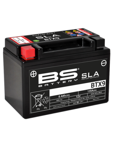 Batería BS Battery SLA BTX9 (FA) - YTX9 - 12 V/8