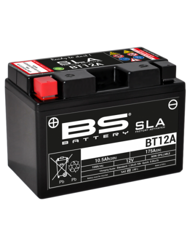 Batería BS Battery SLA BT12A (FA) - YT12A - 12 V/10