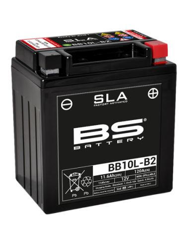 Batería BS Battery SLA BB10L-B2 (FA) - YB10L-B2 - 12 V/11