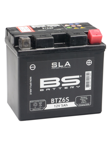 Batería BS Battery SLA BTZ6S (FA) - YTZ6S - 12 V/5