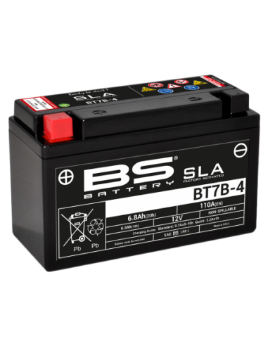 Batería BS Battery SLA BT7B-4 (FA) - YT7B-4 - 12 V/6