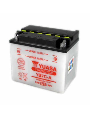 Batería Yuasa YB7C-A Combipack (con electrolito) - 12 V/7