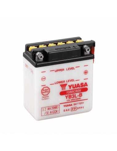 Batería Yuasa YB3L-B Combipack (con electrolito) - 12 V/3