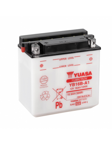 Batería Moto Yuasa YB16B-A1 - 12V - 16Ah