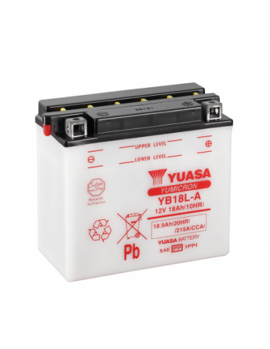 Batería Yuasa YB18L-A Combipack (con electrolito) - 12 V/18