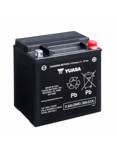 Batería Yuasa YIX30L Combipack (con electrolito) - YIX30L-BS - 12 V/30