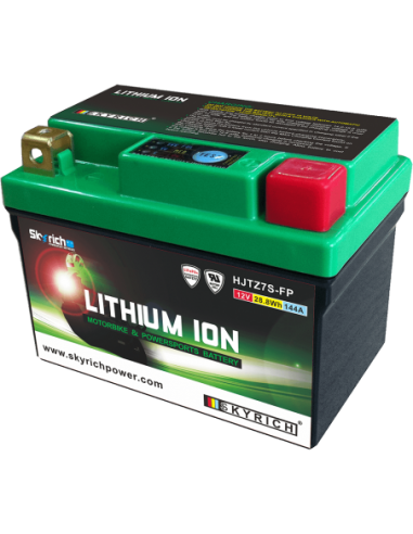Bateria de litio Skyrich LITZ7S (Impermeable + indicador de carga) - Multimodelo - 12 V/12