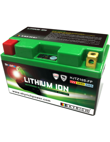 Bateria de litio Skyrich LITZ10S (Con indicador de carga) - YTZ10S  - 12 V/20
