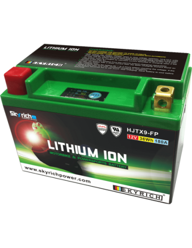Bateria de litio Skyrich LITX9 (Con indicador de carga) - Multimodelo - 12 V/15