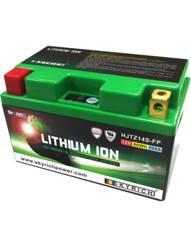 Bateria de litio Skyrich LITZ14S (Con indicador de carga) - Multimodelo - 12 V/22