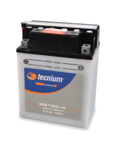 Batería Tecnium BB12C-A fresh pack (Sustituye 10542) - YB12C-A - 12 V/12