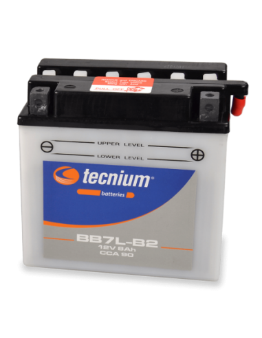Batería Tecnium BB7L-B2 fresh pack (Sustituye 6257) - YB7L-B2 - 12 V/8