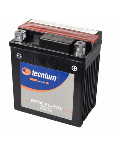 Batería Tecnium BTX7L-BS (Sustituye 4824) - YTX7L-BS - 12 V/6