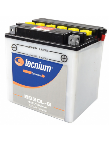 Batería Tecnium BB30L-B fresh pack - YB30L-B - 12 V/30