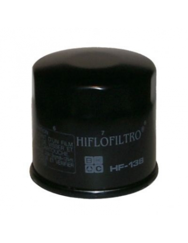 Filtro de Aceite Hiflofiltro HF138B. 824225110159